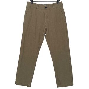 I Love Ugly Slim Kobe Pant Cropped‎ Straight Leg Khaki Green Size M